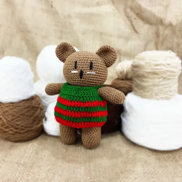 Brown_Woolen_Toys_Home_Decor