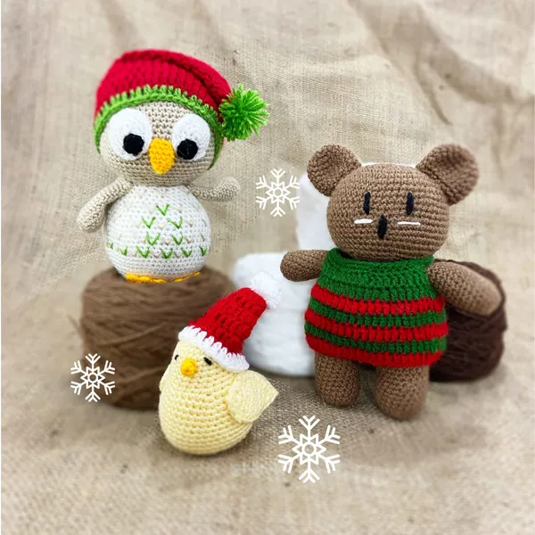 Brown_Woolen_Toys_Home_Decor
