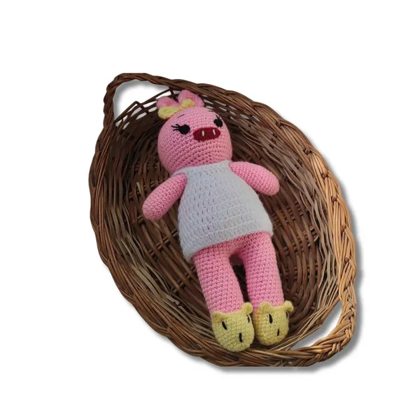 Pink_Woolen_Toys_Home_Decor
