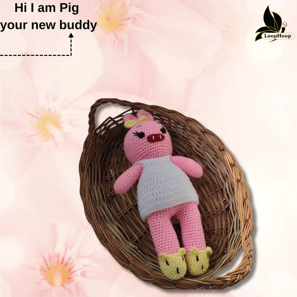 Pink_Woolen_Toys_Home_Decor