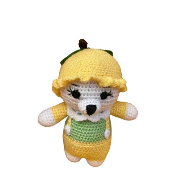 Yellow_Woolen_Toys_Home_Decor