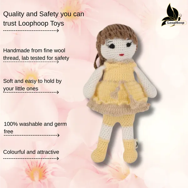 Yellow_Woolen_Toys_Home_Decor