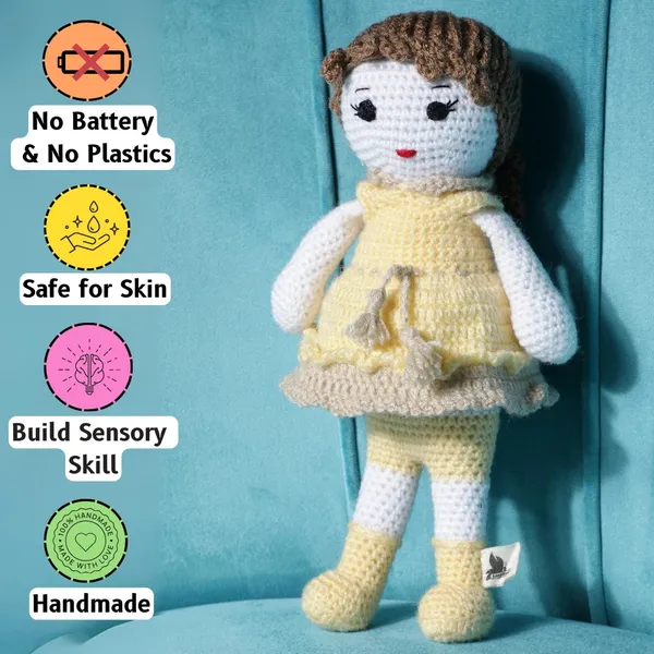 Yellow_Woolen_Toys_Home_Decor