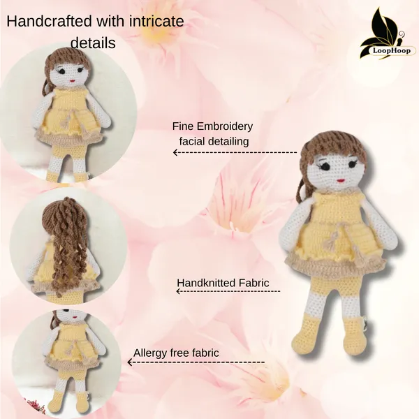 Yellow_Woolen_Toys_Home_Decor