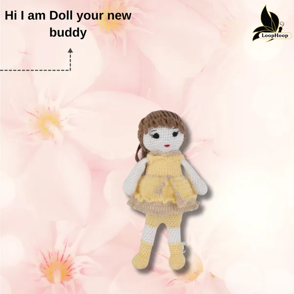 Yellow_Woolen_Toys_Home_Decor