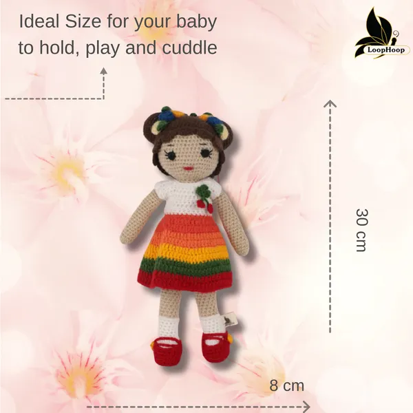 Red_Woolen__Doll_Soft_Handmade_Toy_For_Home_Decor_Kids_&_Babies