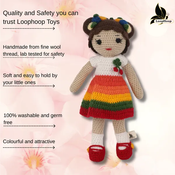 Red_Woolen__Doll_Soft_Handmade_Toy_For_Home_Decor_Kids_&_Babies