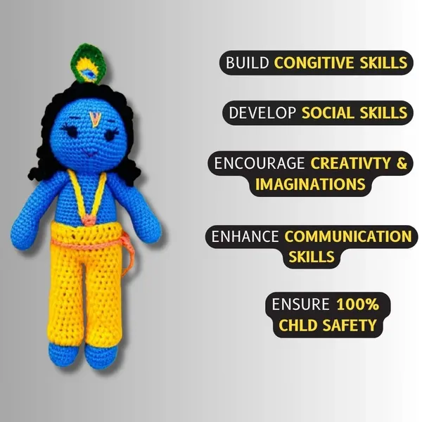 Blue_&_Yellow_Woolen_Krishna_Handmade_Soft_Toy_For_Kids_&_Babies