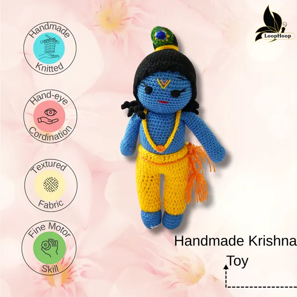 Blue_&_Yellow_Woolen_Krishna_Handmade_Soft_Toy_For_Kids_&_Babies