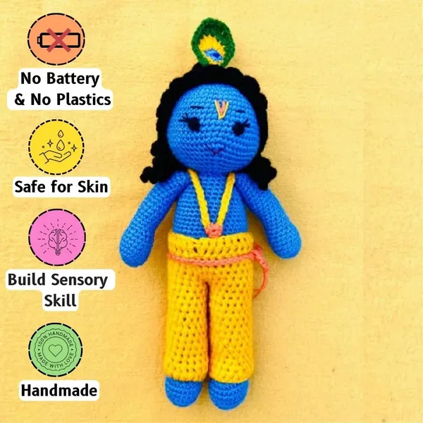 Blue_&_Yellow_Woolen_Krishna_Handmade_Soft_Toy_For_Kids_&_Babies