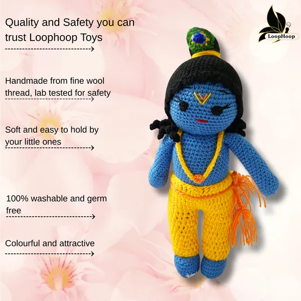 Blue_&_Yellow_Woolen_Krishna_Handmade_Soft_Toy_For_Kids_&_Babies