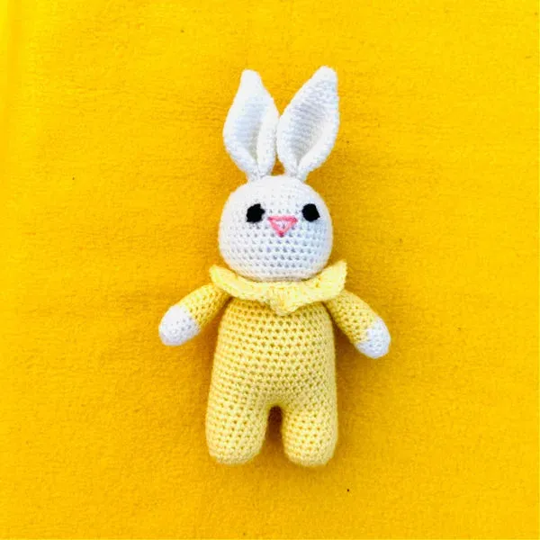 Yellow_Woolen_Bunny_Handmade_Soft_Toy_For_Kids_&_Babies
