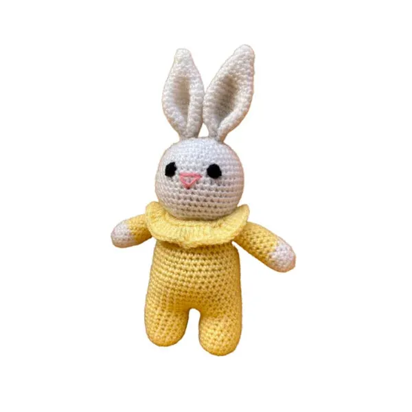Yellow_Woolen_Bunny_Handmade_Soft_Toy_For_Kids_&_Babies