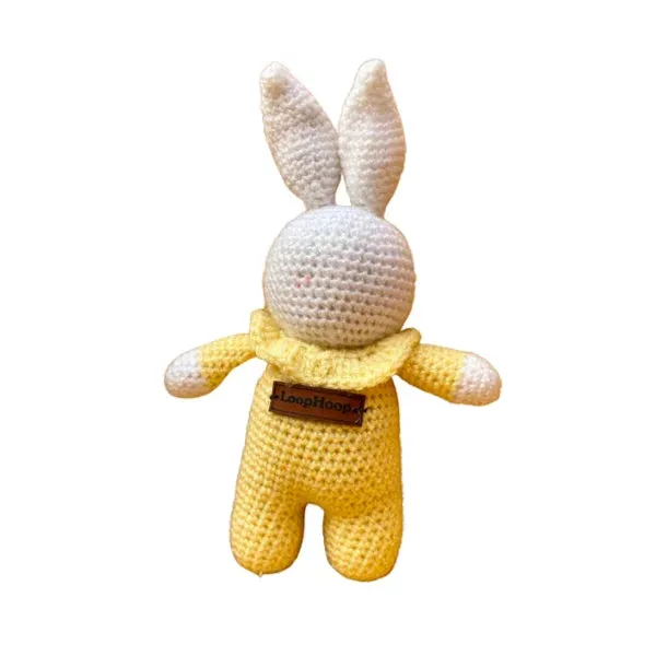 Yellow_Woolen_Bunny_Handmade_Soft_Toy_For_Kids_&_Babies