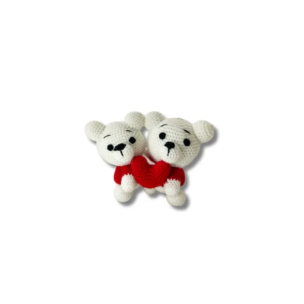 White_Woolen_Toys_Home_Decor