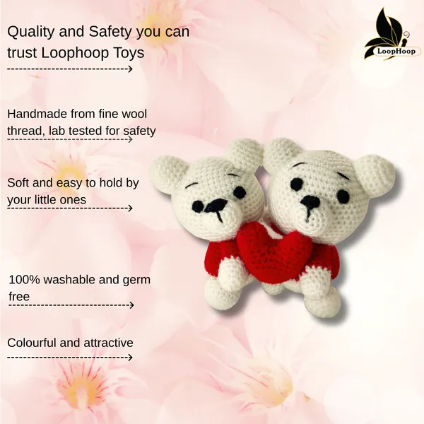 White_Woolen_Toys_Home_Decor