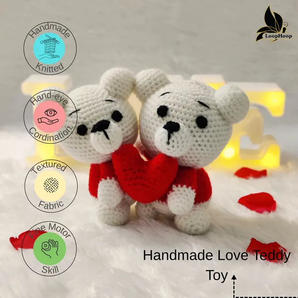 White_Woolen_Toys_Home_Decor