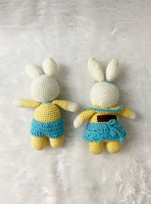 Yellow_Woolen_Rabbit_Soft_Handmade_Toy_For_Kids_&_Babies