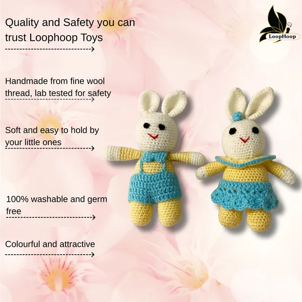 Yellow_Woolen_Rabbit_Soft_Handmade_Toy_For_Kids_&_Babies