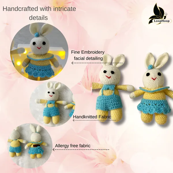 Yellow_Woolen_Rabbit_Soft_Handmade_Toy_For_Kids_&_Babies