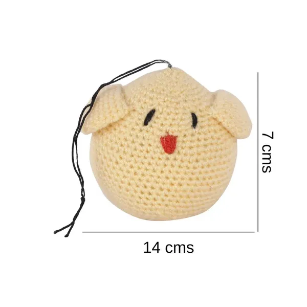 Yellow_Woolen_Toys_Home_Decor