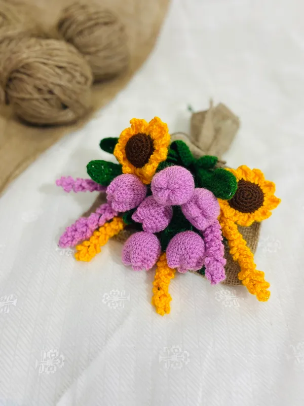 Purple_Woolen_Flowers_Home_Decor