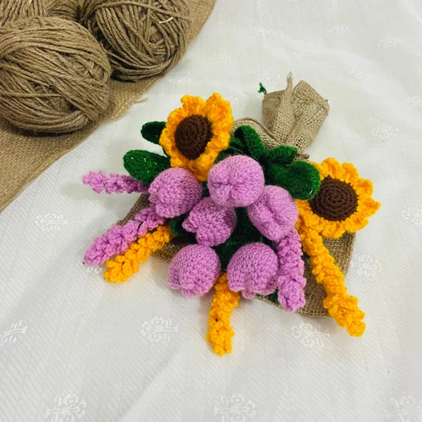 Purple_Woolen_Flowers_Home_Decor