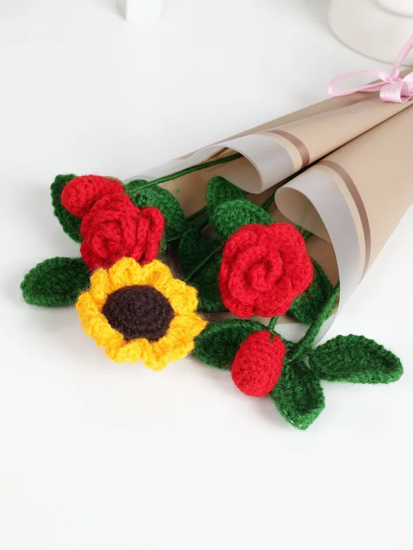 Purple_Woolen_Flower_For_Home_Decor