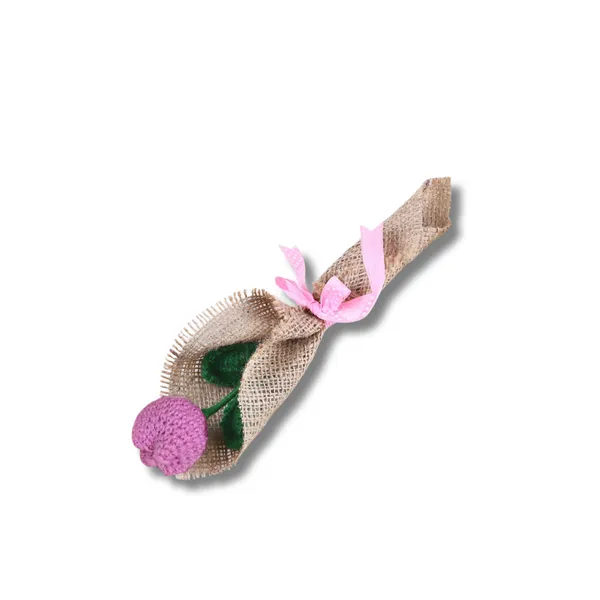 Purple_Woolen_Flower_For_Home_Decor