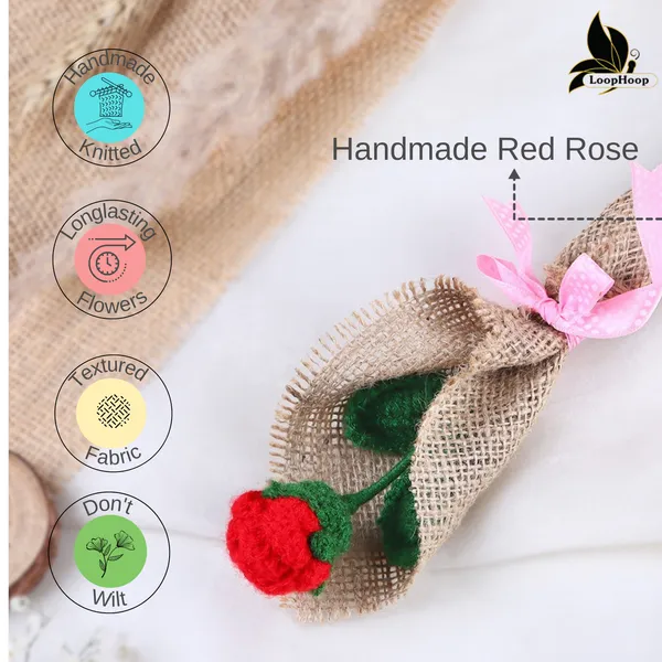 Red_Woolen_Flower_For_Home_Decor