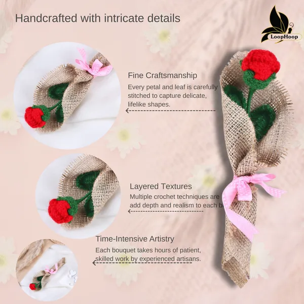 Red_Woolen_Flower_For_Home_Decor