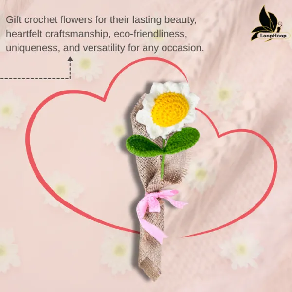 White_Woolen_Flower_For_Home_Decor