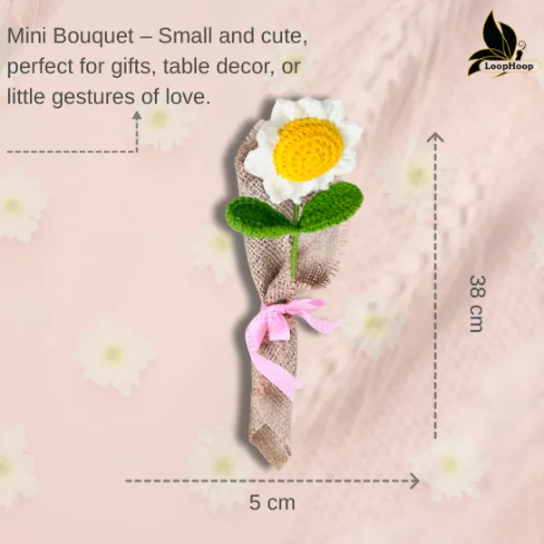 White_Woolen_Flower_For_Home_Decor