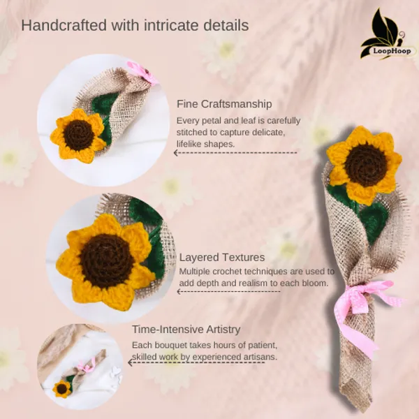 Yellow_Woolen_Flower_For_Home_Decor