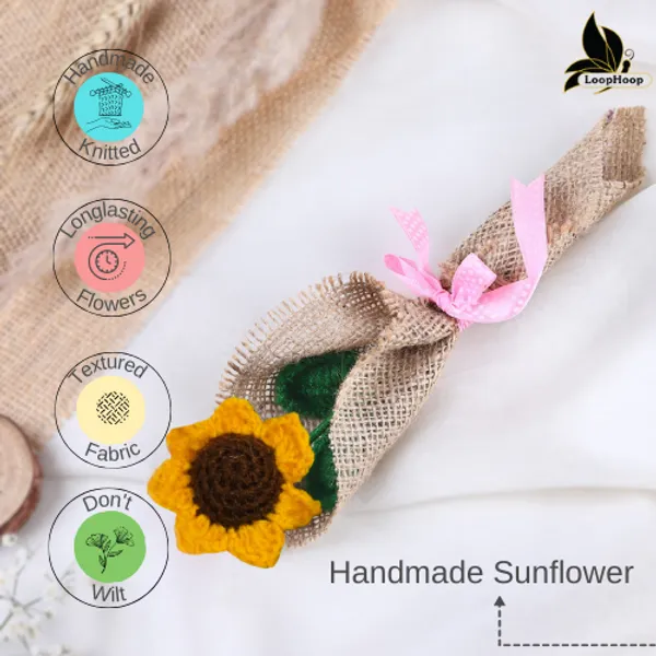 Yellow_Woolen_Flower_For_Home_Decor