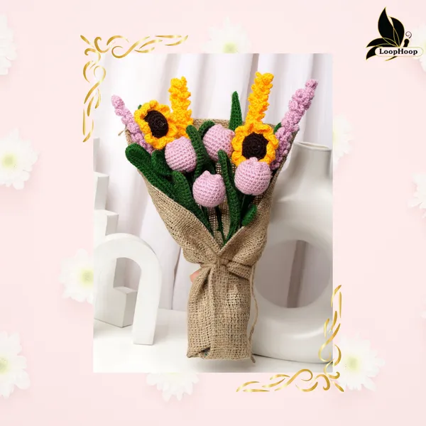 Purple_Woolen_Flower_For_Home_Decor