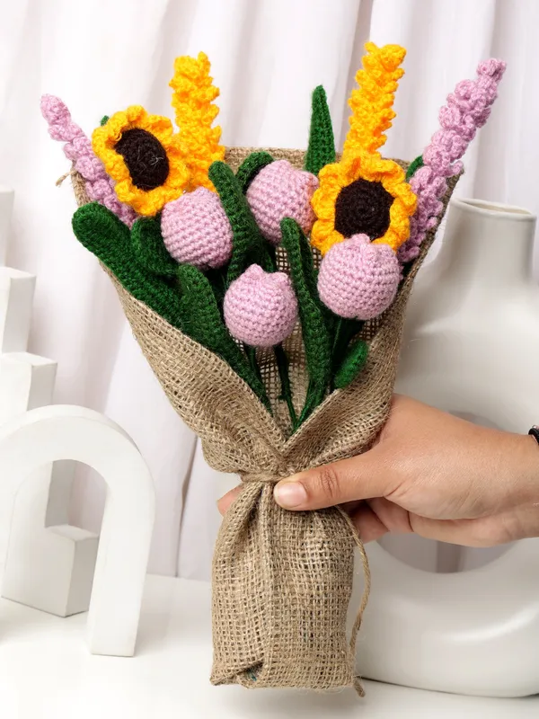 Purple_Woolen_Flower_For_Home_Decor