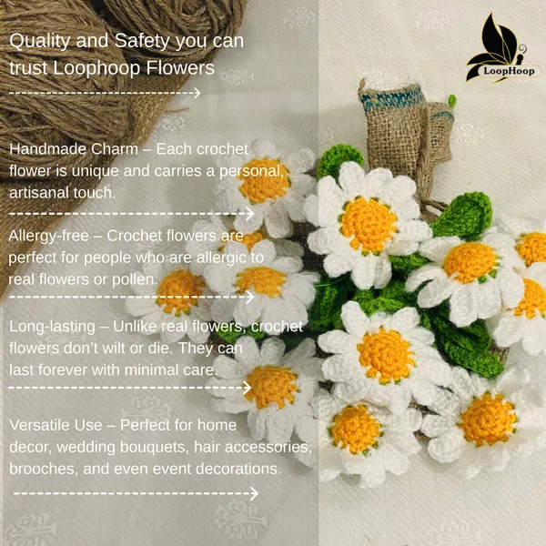 White_Woolen_Flower_For_Home_Decor