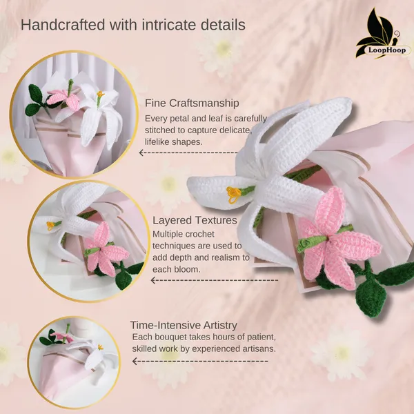 White_Woolen_Flower_For_Home_Decor