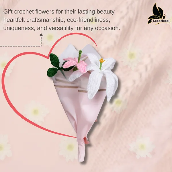 White_Woolen_Flower_For_Home_Decor