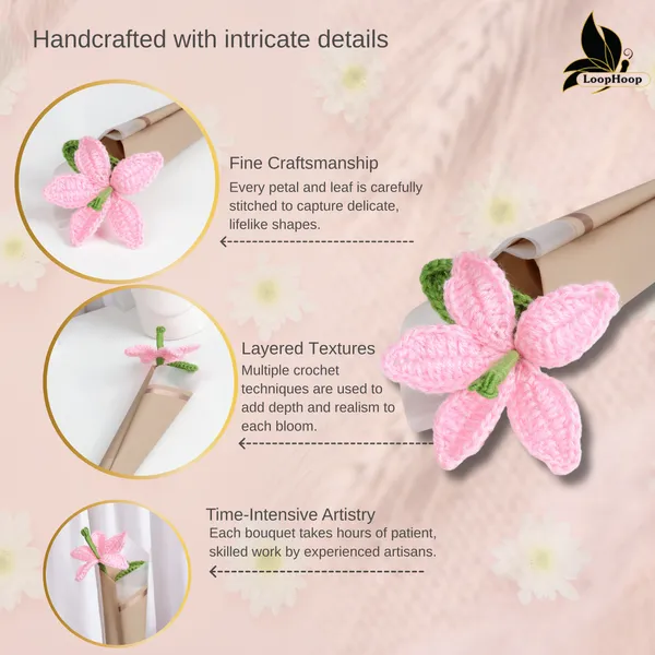 Pink_Woolen_Flower_For_Home_Decor