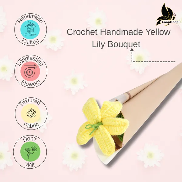 Yellow_Woolen_Flower_For_Home_Decor