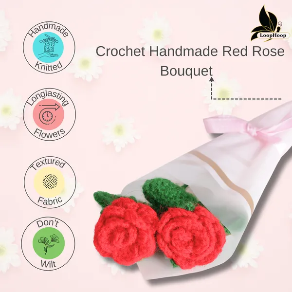 Red_Woolen_Flower_For_Home_Decor