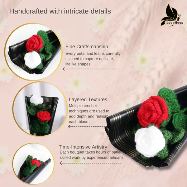 Red_Woolen_Flower_For_Home_Decor