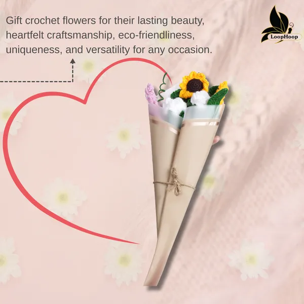 White_Woolen_Flower_For_Home_Decor