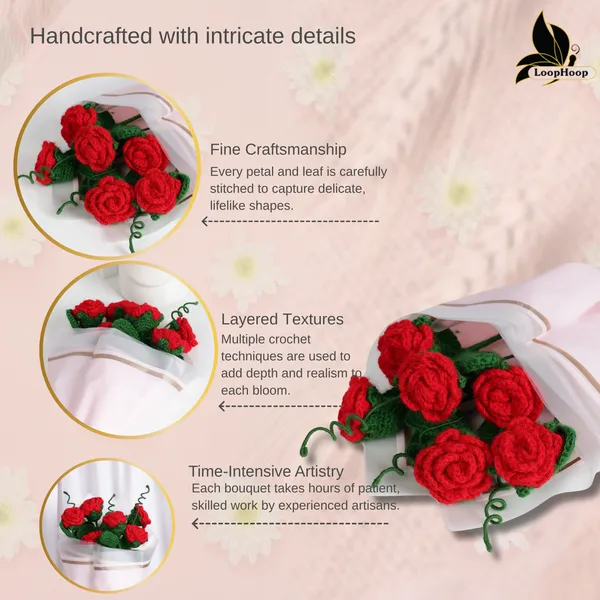 Red_Woolen_Flower_For_Home_Decor