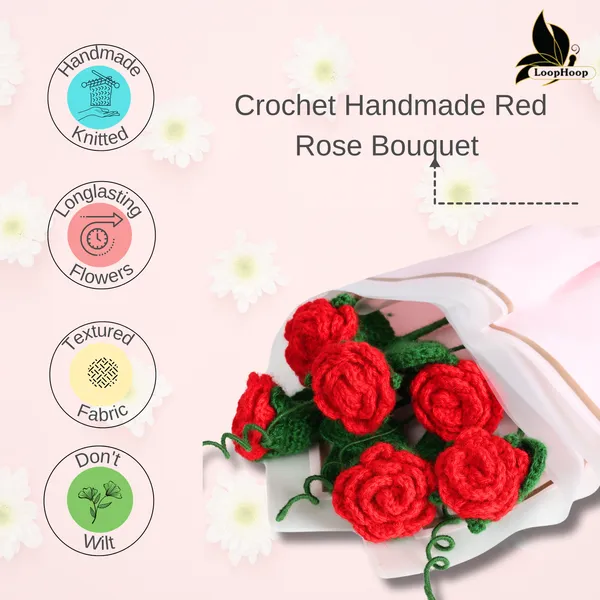Red_Woolen_Flower_For_Home_Decor