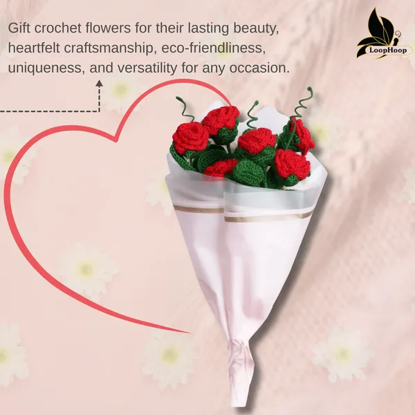 Red_Woolen_Flower_For_Home_Decor