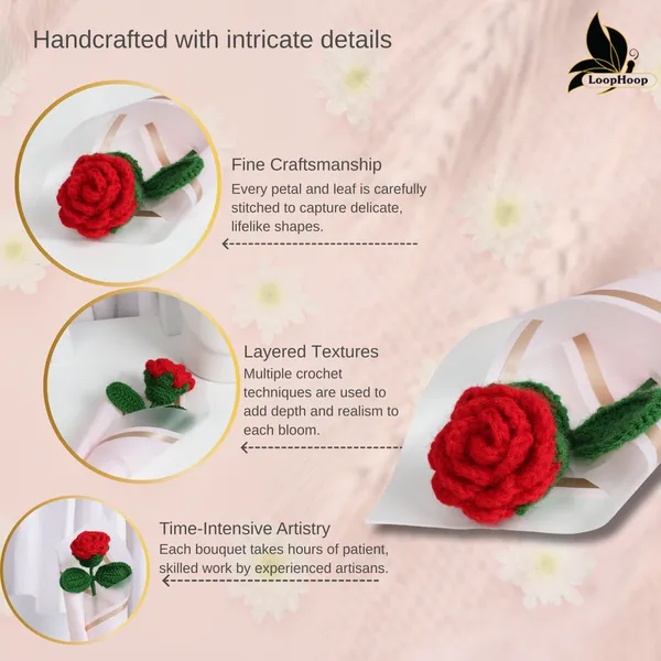 Red_Woolen_Flower_For_Home_Decor