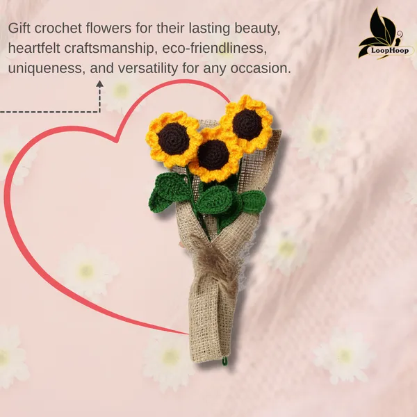 Yellow_Woolen_Soft_Handmade_Sunflower_Bouquet_For_Home_Decor_&_Decorations